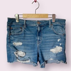 American Eagle next level midi shorts